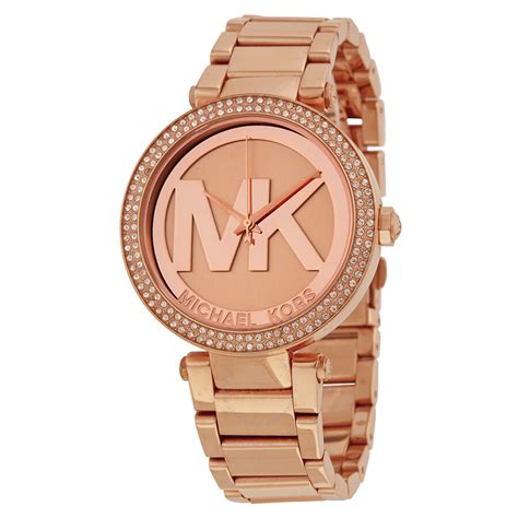 michael kors watch mk5865|Michael Kors parker rose gold dial.